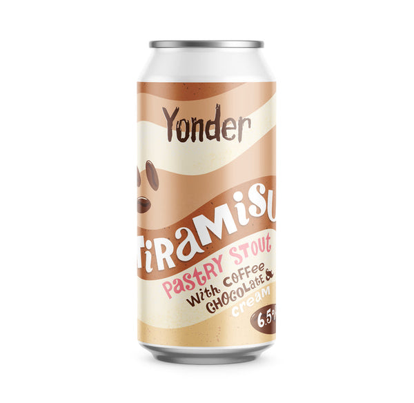 Yonder Tiramisu Pastry Stout With Coffee and Chocolate Cream 440ml 6.5%