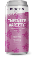 Buxton Infinite Variety Raspberry Wheat Beer 440ml 5.5%