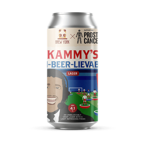 Brew York Kammy's Un-Beer-Lievable Lager 440ml 4.1%