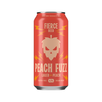 Fierce Beer Co. Peach Fuzz Lager 440ml 4.2%