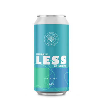 RedWillow Brewery Mosaic Less Is More Low Alcohol Pale Ale 440ml 0.5%