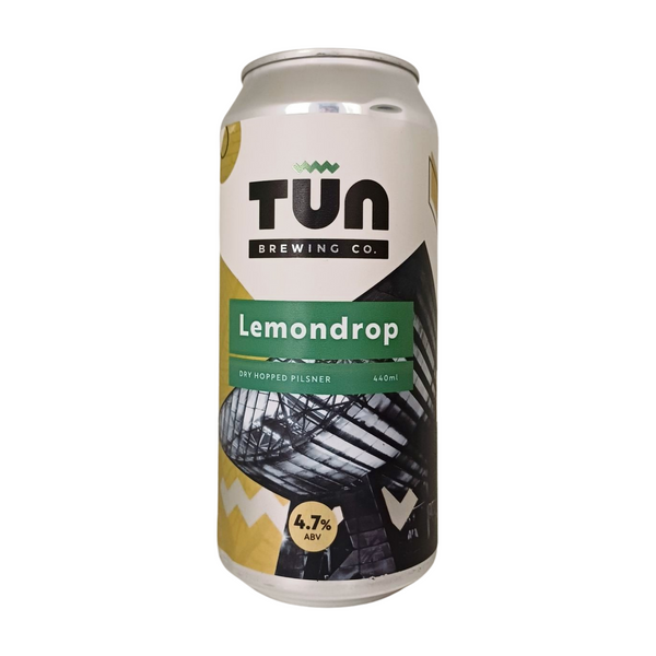 Tun Brewing Co. Lemondrop Dry Hopped Pilsner 440ml 4.7%